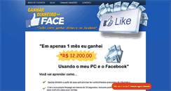 Desktop Screenshot of ganhardinheironoface.com