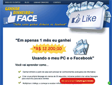 Tablet Screenshot of ganhardinheironoface.com